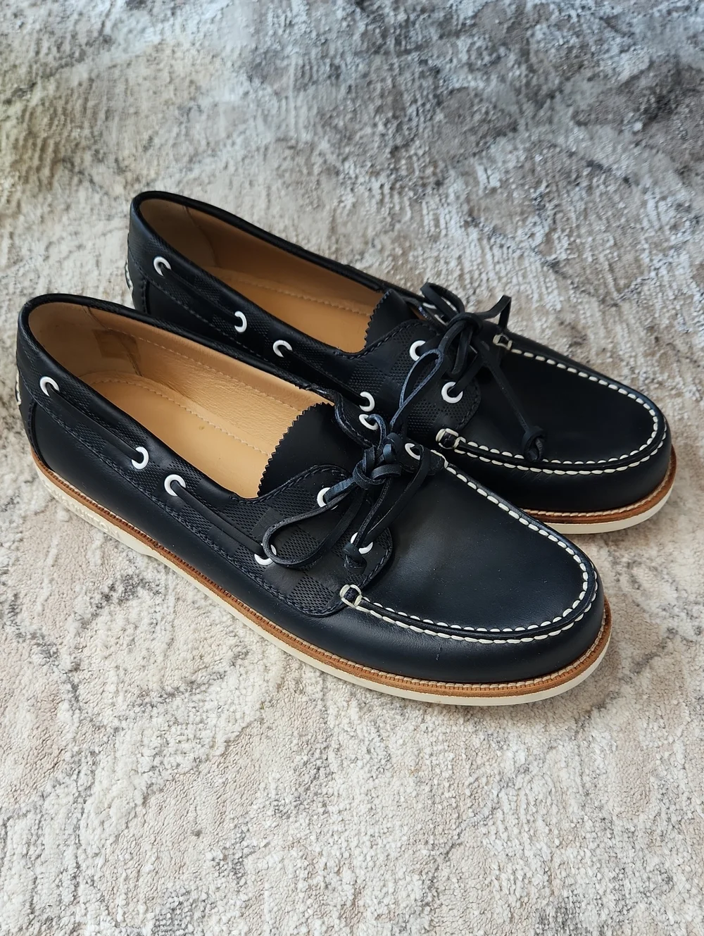 Like New. Louis Vuitton Boat Shoes, Size LV 9, US 10
